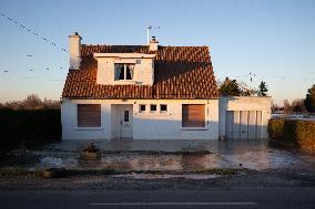 Flooding in the north of France - Pas-de-Calais