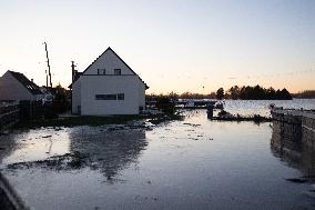 Flooding in the north of France - Pas-de-Calais