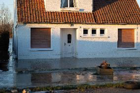 Flooding in the north of France - Pas-de-Calais