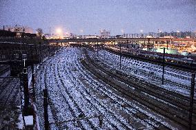 A Severe Cold Hits France