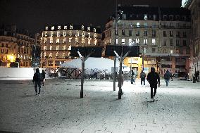 A Severe Cold Hits France