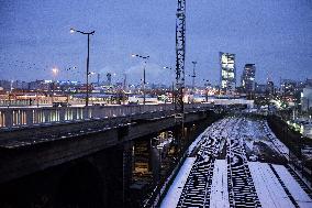 A Severe Cold Hits France