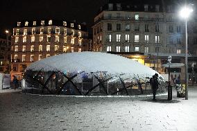 A Severe Cold Hits France