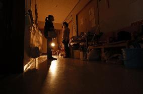 Aftermath of strong quake in central Japan