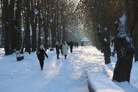 Winter in Ivano-Frankivsk