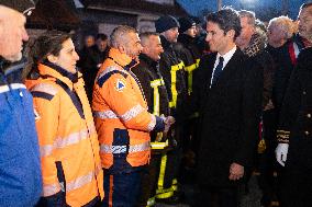 Protection Civile Deal With Flood Damage - Pas-De-Calais