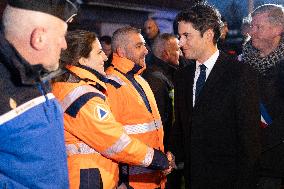 Protection Civile Deal With Flood Damage - Pas-De-Calais