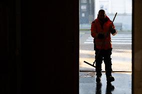 Protection Civile Deal With Flood Damage - Pas-De-Calais