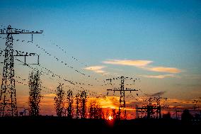 High-Voltage Pylons - Netherlands