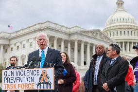Gun Violence Prevention Press Conference At U.S. Capitol