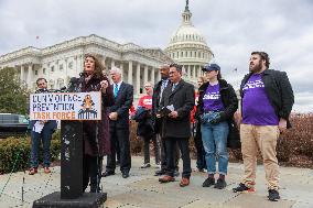 Gun Violence Prevention Press Conference At U.S. Capitol