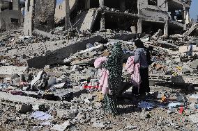 MIDEAST-GAZA CITY-ISRAEL-ATTACKS-AFTERMATH
