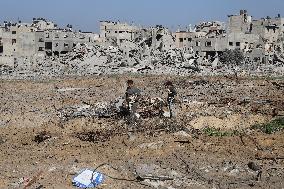 MIDEAST-GAZA CITY-ISRAEL-ATTACKS-AFTERMATH