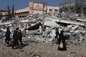 MIDEAST-GAZA CITY-ISRAEL-ATTACKS-AFTERMATH