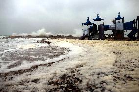 Storm off Odesa coast