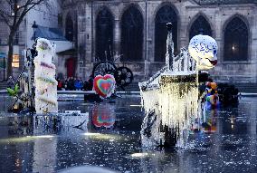 A Severe Cold Hits France