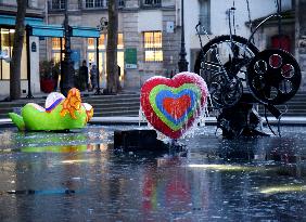 A Severe Cold Hits France