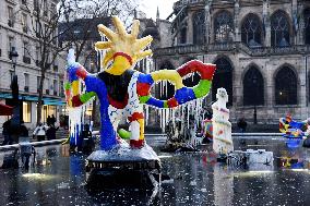 A Severe Cold Hits France