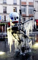 A Severe Cold Hits France