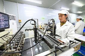 A Semiconductor Production Workshop in Gao 'an