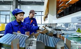 A New Material 800MW Photovoltaic Module Production Line in Zhangye