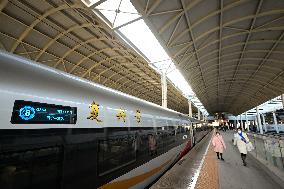 CHINA-XINING-BULLET TRAIN-QINGHAI-TIBET-PLATEAU (CN)