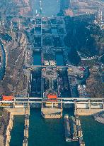 #CHINA-HUBEI-YICHANG-THREE GORGES DAM-CARGO THROUGHPUT (CN)