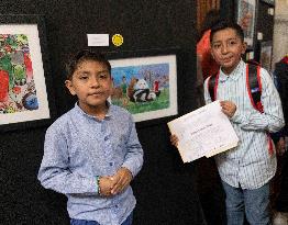 MEXICO-MEXICO CITY-CHINA-CHILDREN-PAINTING CONTEST