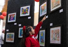 MEXICO-MEXICO CITY-CHINA-CHILDREN-PAINTING CONTEST