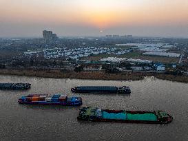 Beijing-Hangzhou Grand Canal Cargo Ships