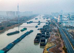 Beijing-Hangzhou Grand Canal Cargo Ships