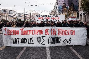 Pan-educational Protest In Athens
