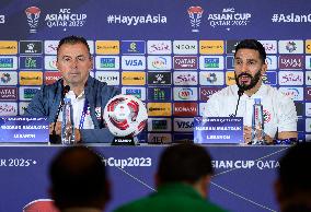 AFC Asian Cup Qatar 2023 Press Conference