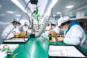 A Semiconductor Production Workshop in Gao 'an