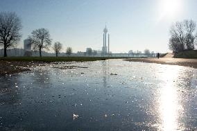 Winter Weather In Duesseldorf