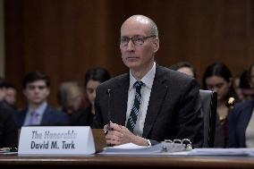 Deputy Sec Turk Hold An Electric Vehicule Incentives Hearing
