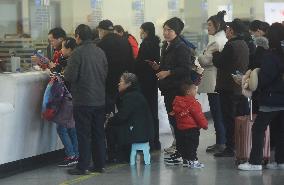 Train Tickets For The 2024 Spring Festival Travel Rush on Sale