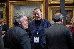 President Macron Attends Destination France Event - Chantilly