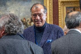 President Macron Attends Destination France Event - Chantilly