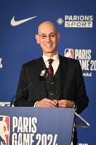 NBA Paris Game 2024 Press Conference - Paris