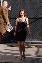 Natalie Portman Outside Jimmy Kimmel Live - LA