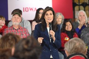 Nikki Haley At Countdown To Caucus Event