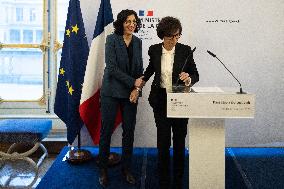 Handover Ceremony At the Ministry of Culture - Paris