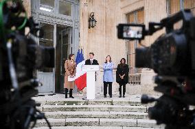 Handover Ceremony At Ministry Of Education - Paris