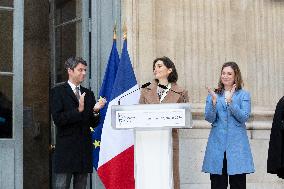 Handover Ceremony At Ministry Of Education - Paris