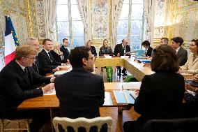 Start Of The First Cabinet Meeting - Paris