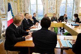 Start Of The First Cabinet Meeting - Paris