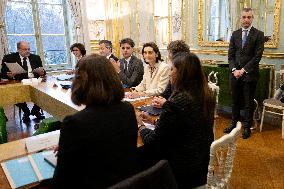 Start Of The First Cabinet Meeting - Paris