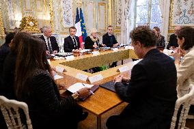 Start Of The First Cabinet Meeting - Paris