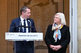 Handover Ceremony At Ministry Of Labor - Paris